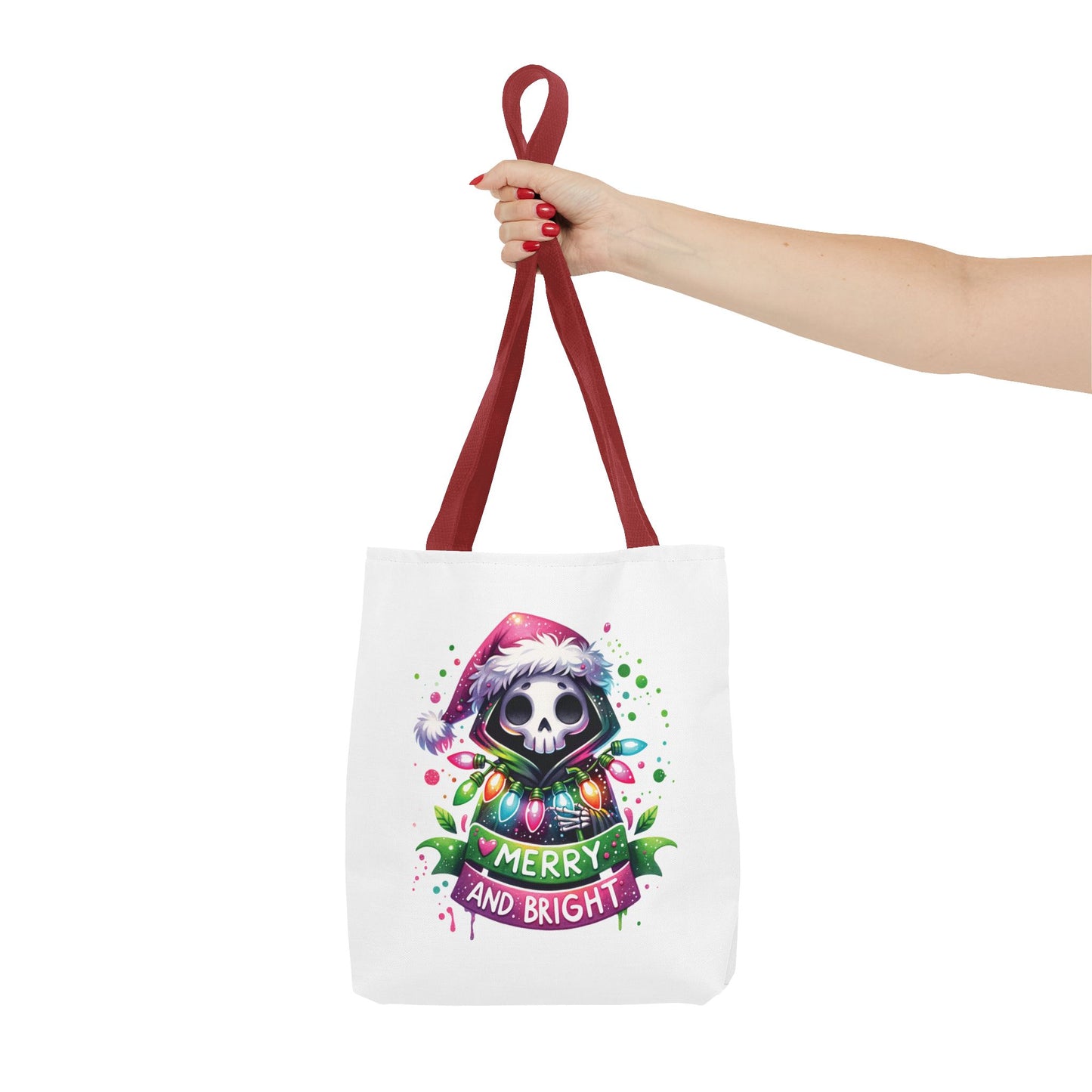 Merry and bright, Tote Bag (AOP)