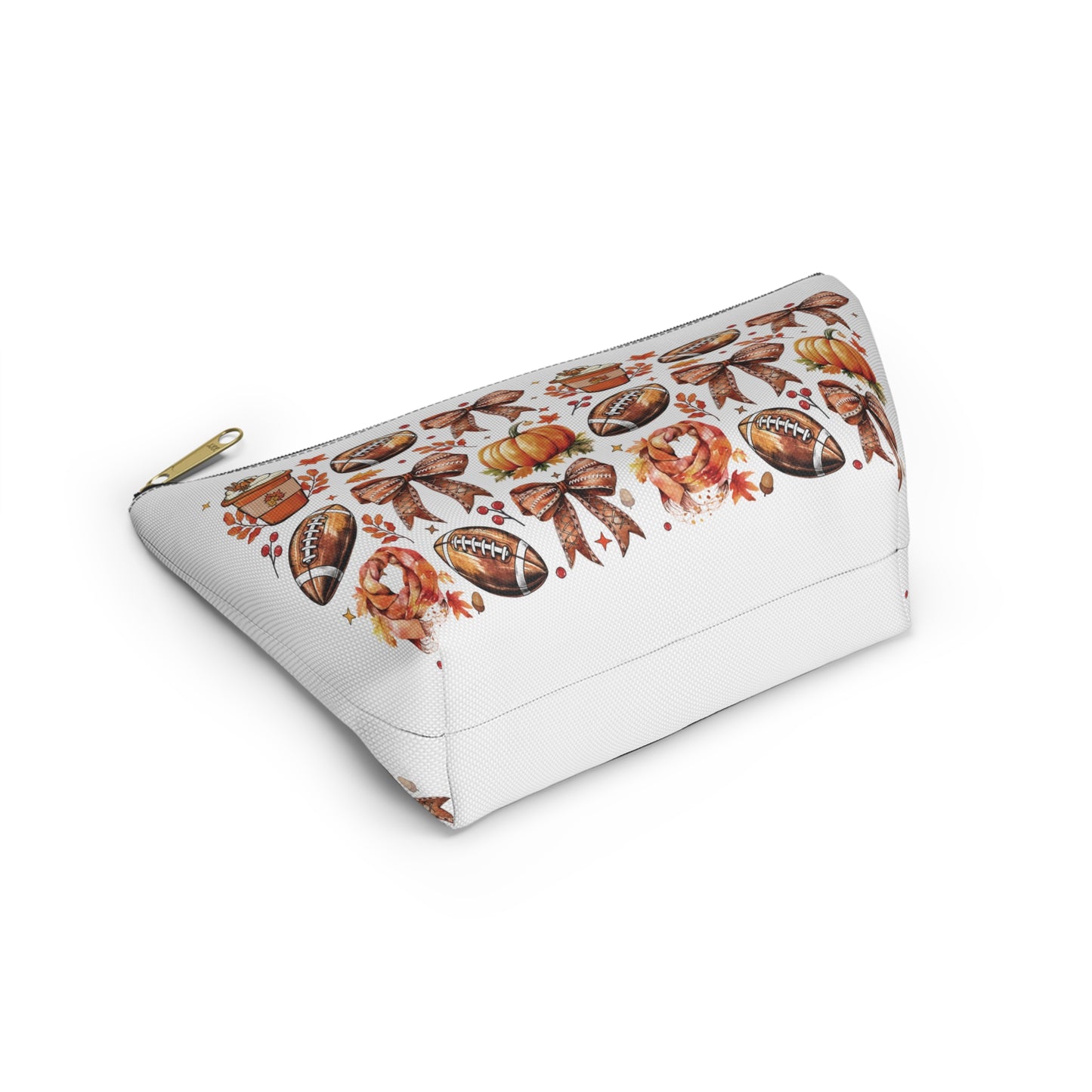 Football and bows, Accessory Pouch w T-bottoms