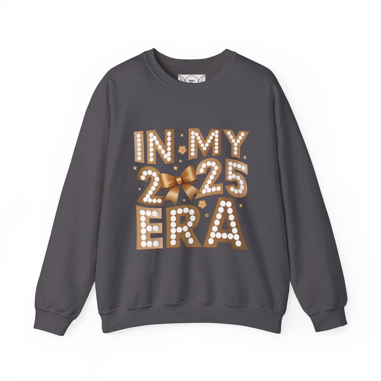 In 2025 era, Unisex Heavy Blend™ Crewneck Sweatshirt (sleeve design)