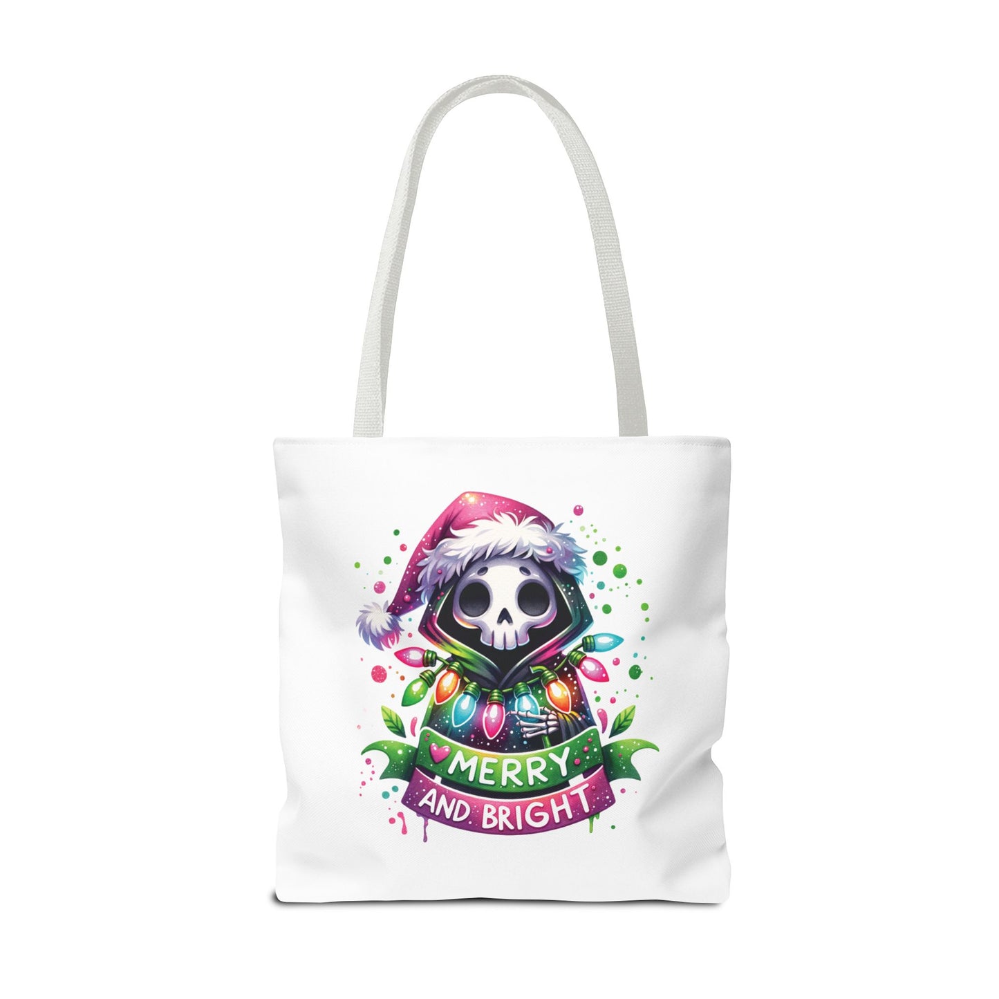 Merry and bright, Tote Bag (AOP)
