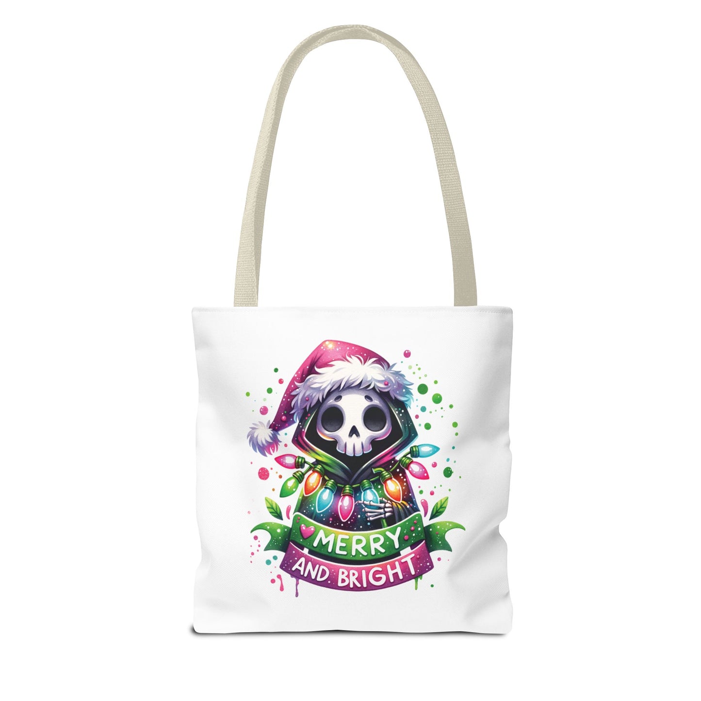 Merry and bright, Tote Bag (AOP)