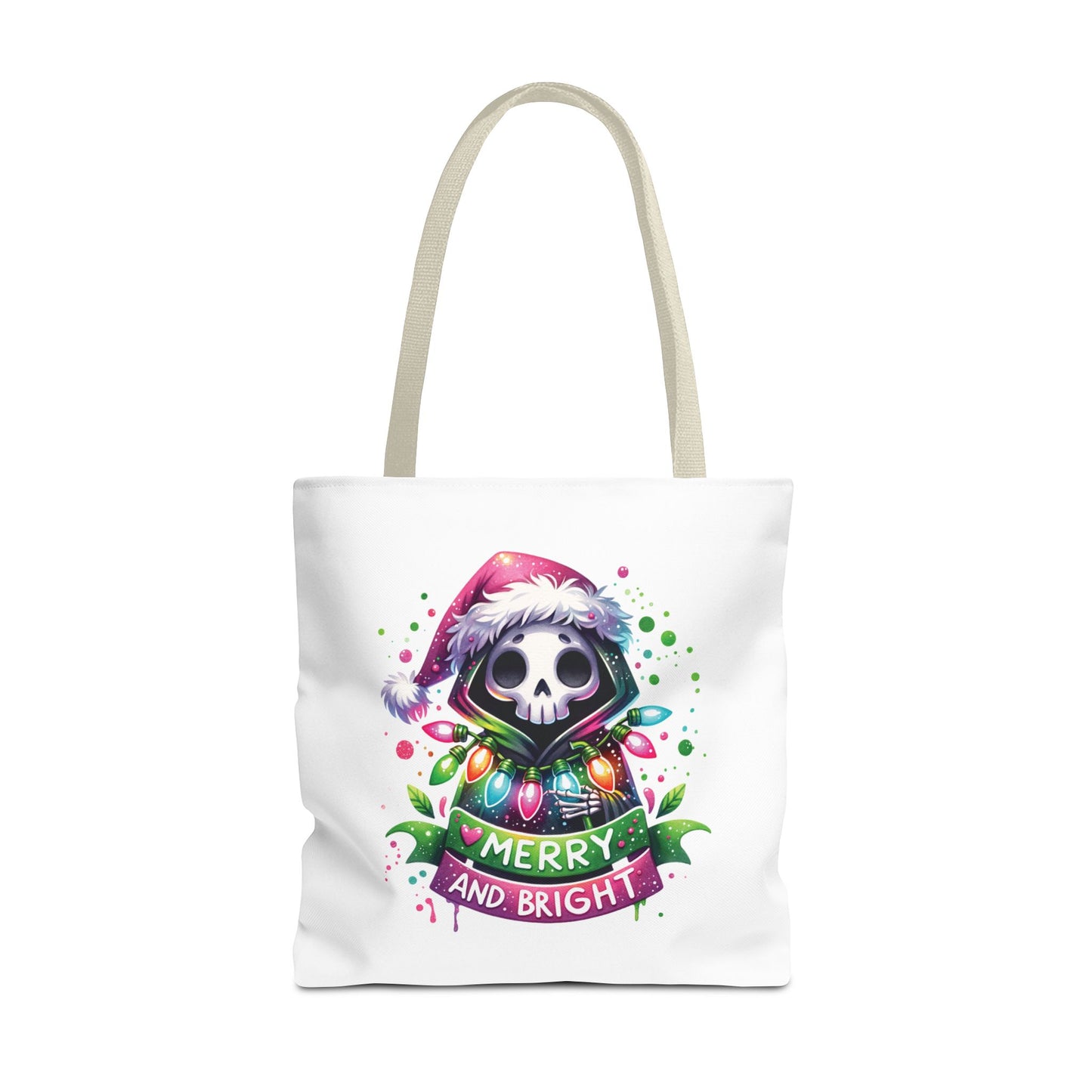 Merry and bright, Tote Bag (AOP)