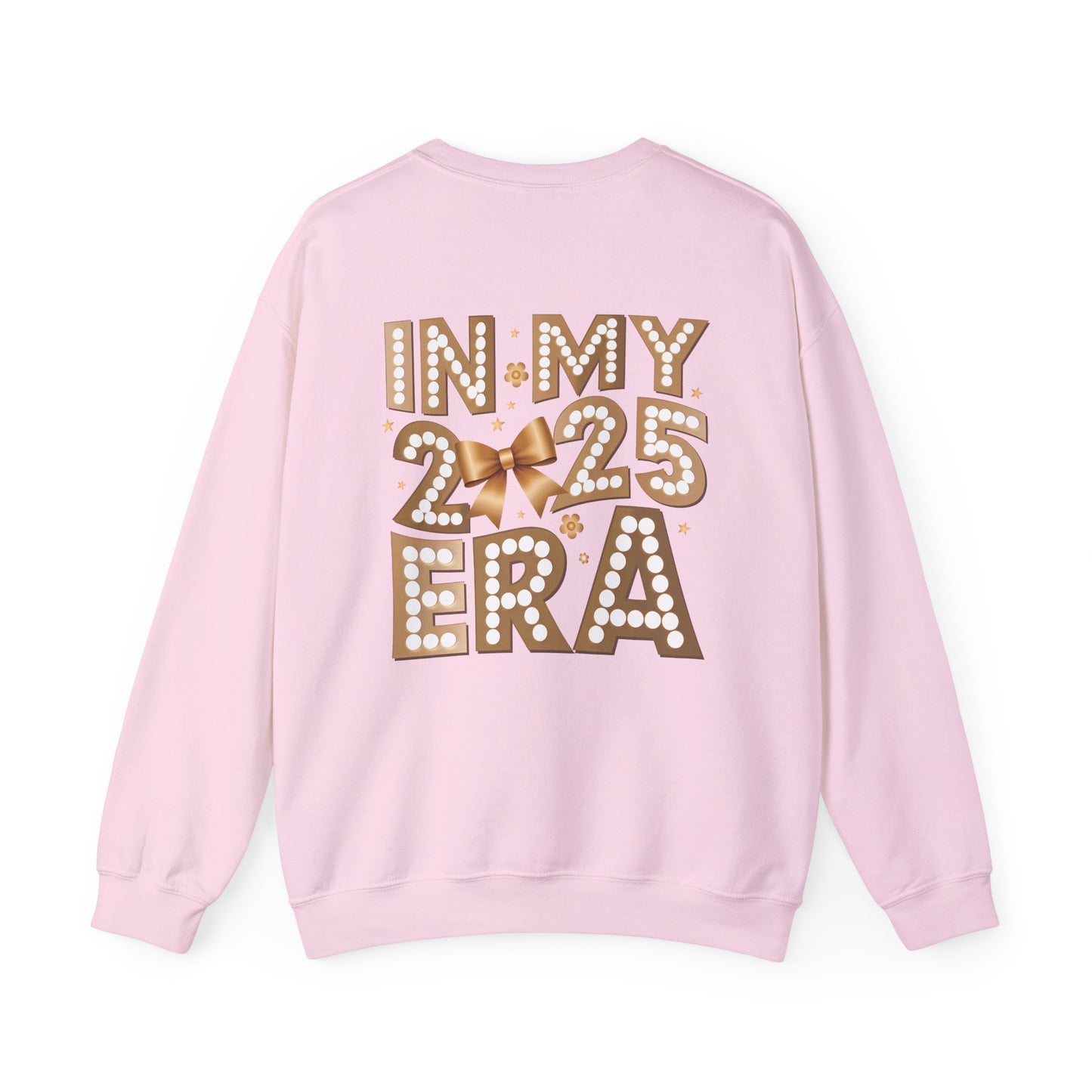 In 2025 era, Unisex Heavy Blend™ Crewneck Sweatshirt (sleeve design)