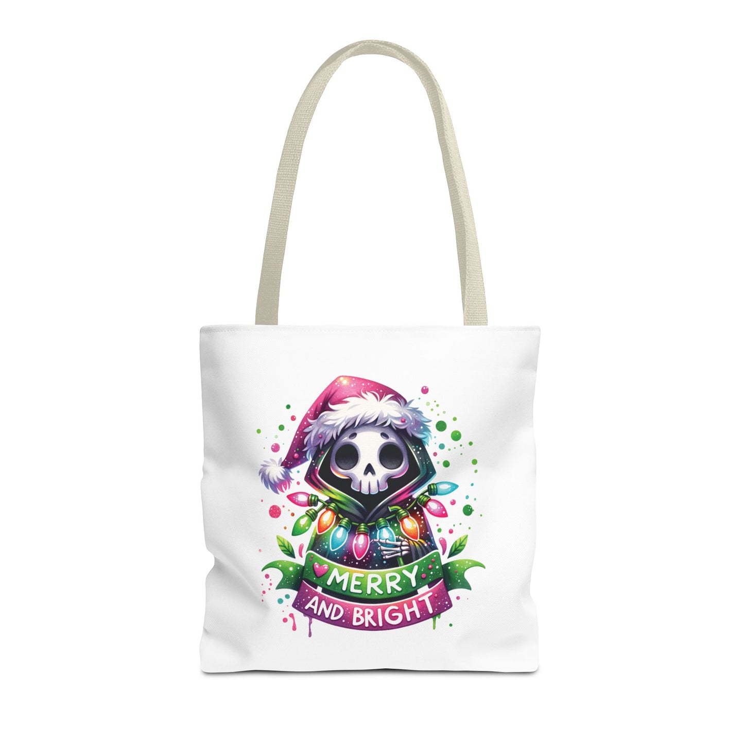 Merry and bright, Tote Bag (AOP)
