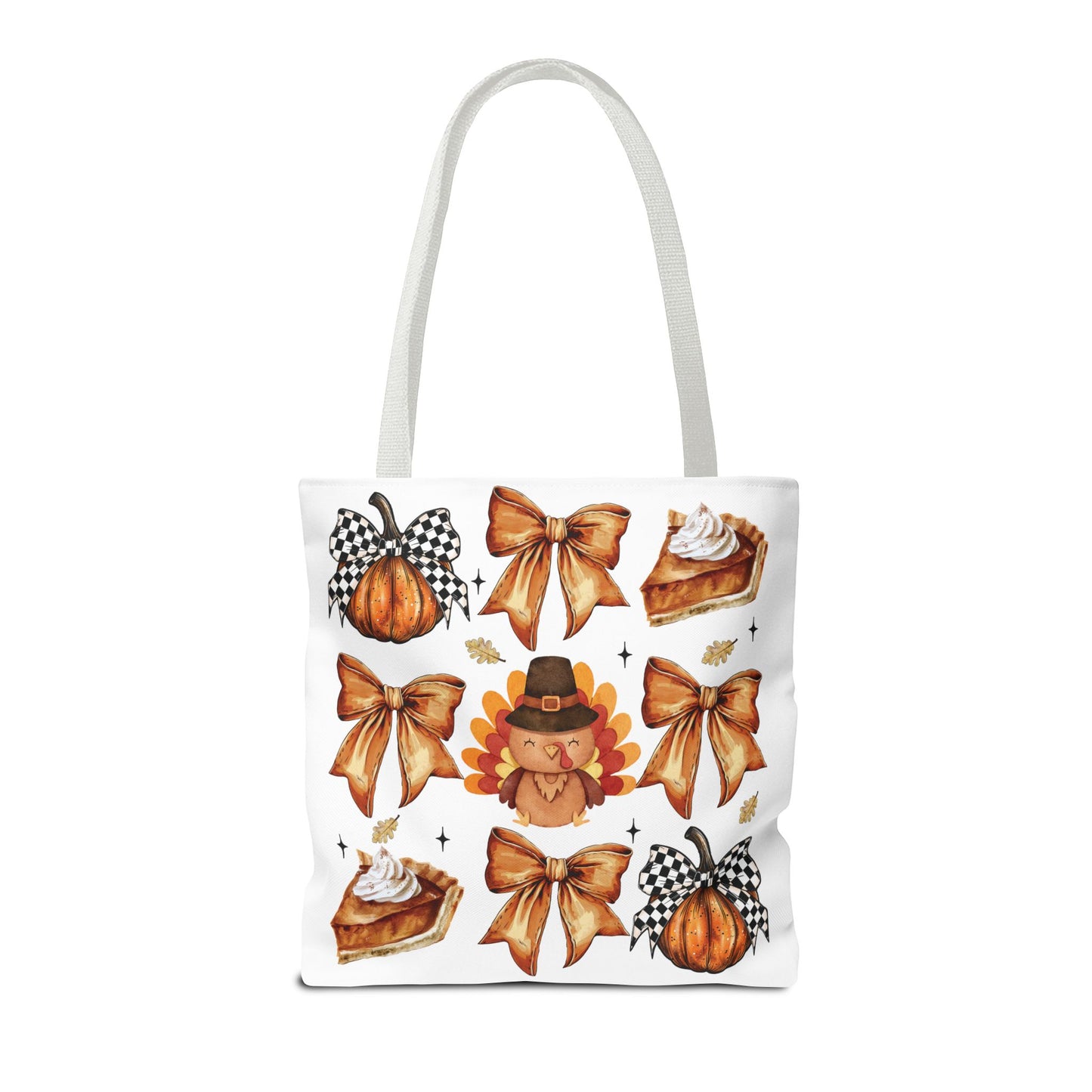Thanksgiving and bows, Tote Bag (AOP)
