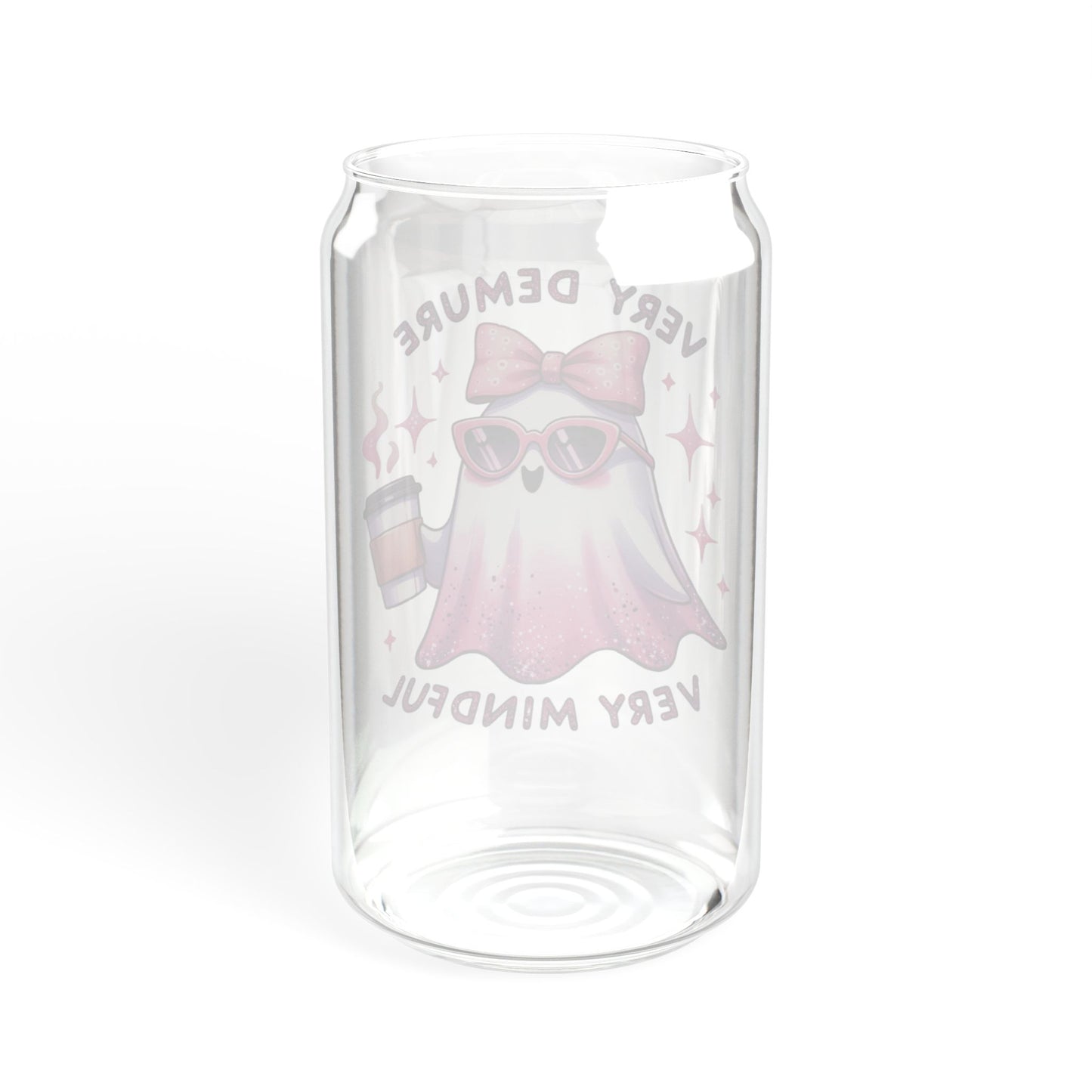 Very demure , Sipper Glass, 16oz