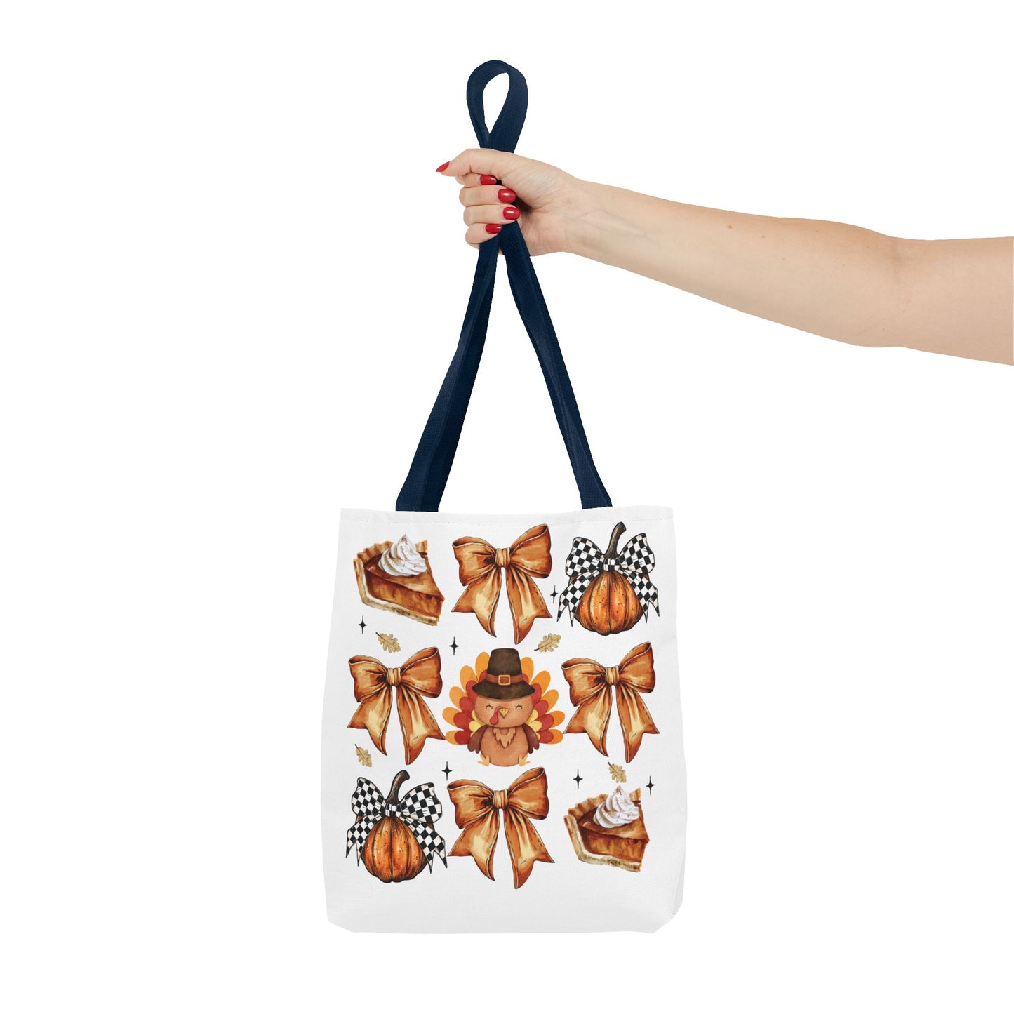 Thanksgiving and bows, Tote Bag (AOP)