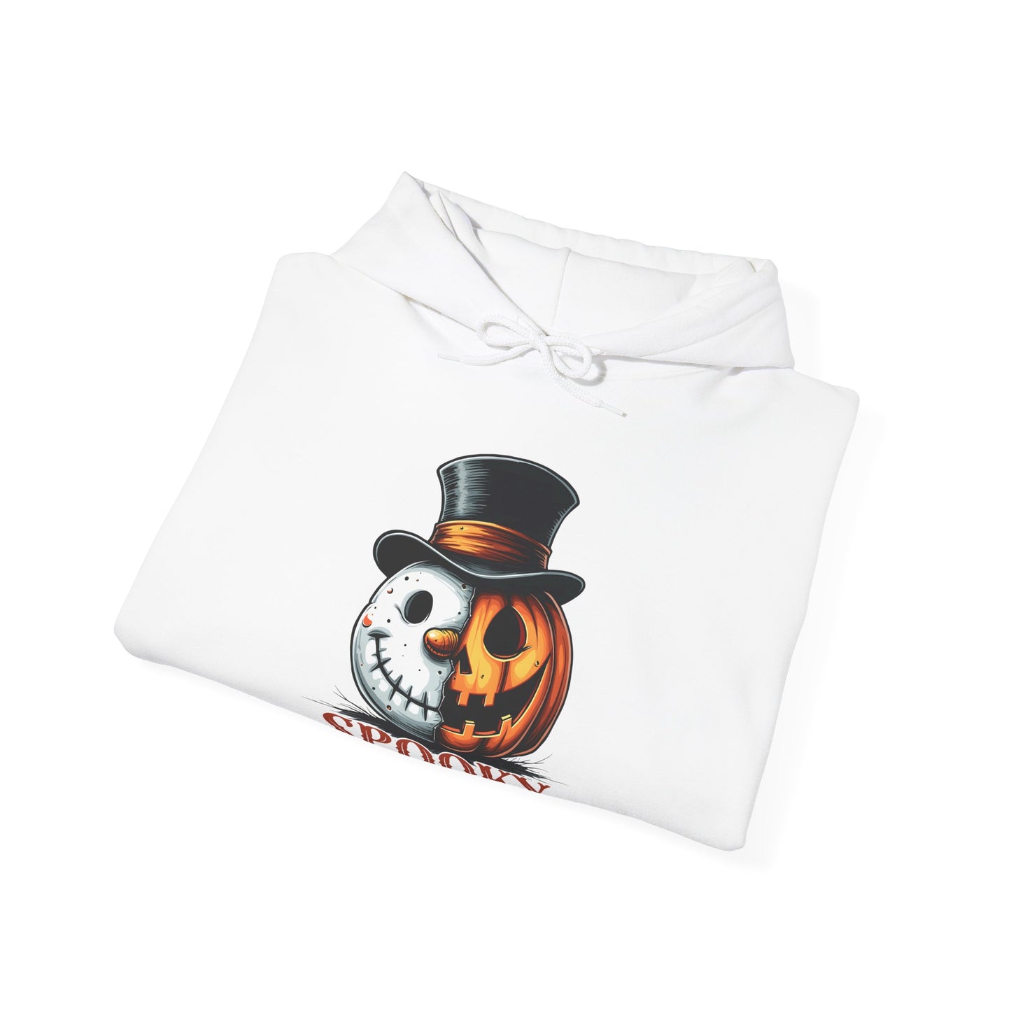 Spooky season, Unisex Heavy Blend™ Hooded Sweatshirt (no side arm design)