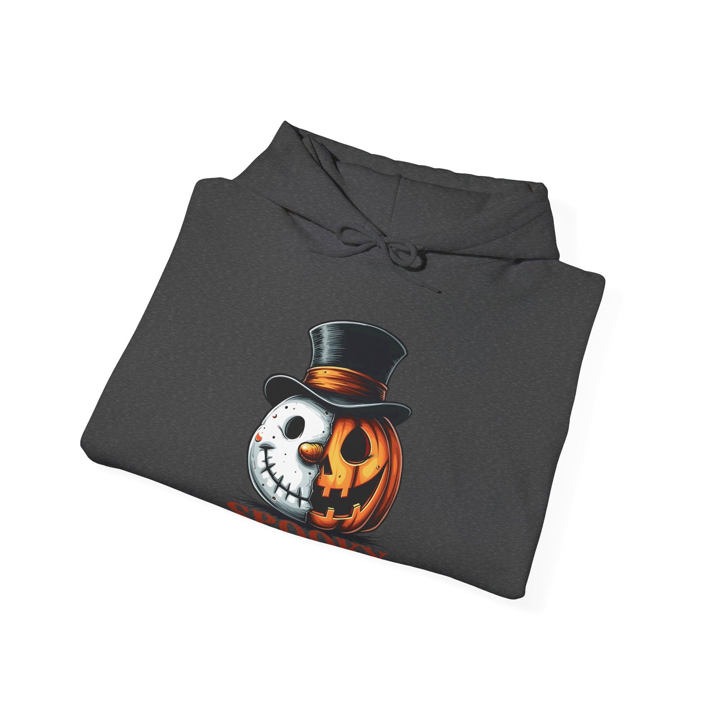 Spooky season, Unisex Heavy Blend™ Hooded Sweatshirt (no side arm design)