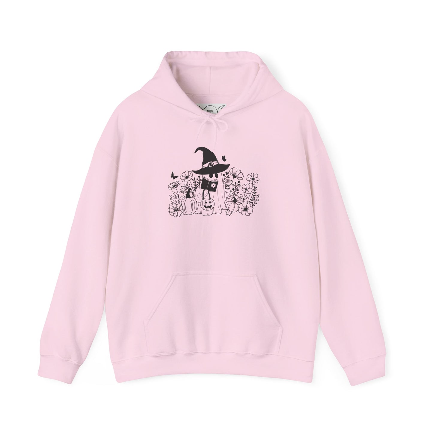 Cozy boo reader , Unisex Heavy Blend™ Hooded Sweatshirt (no side arm design)