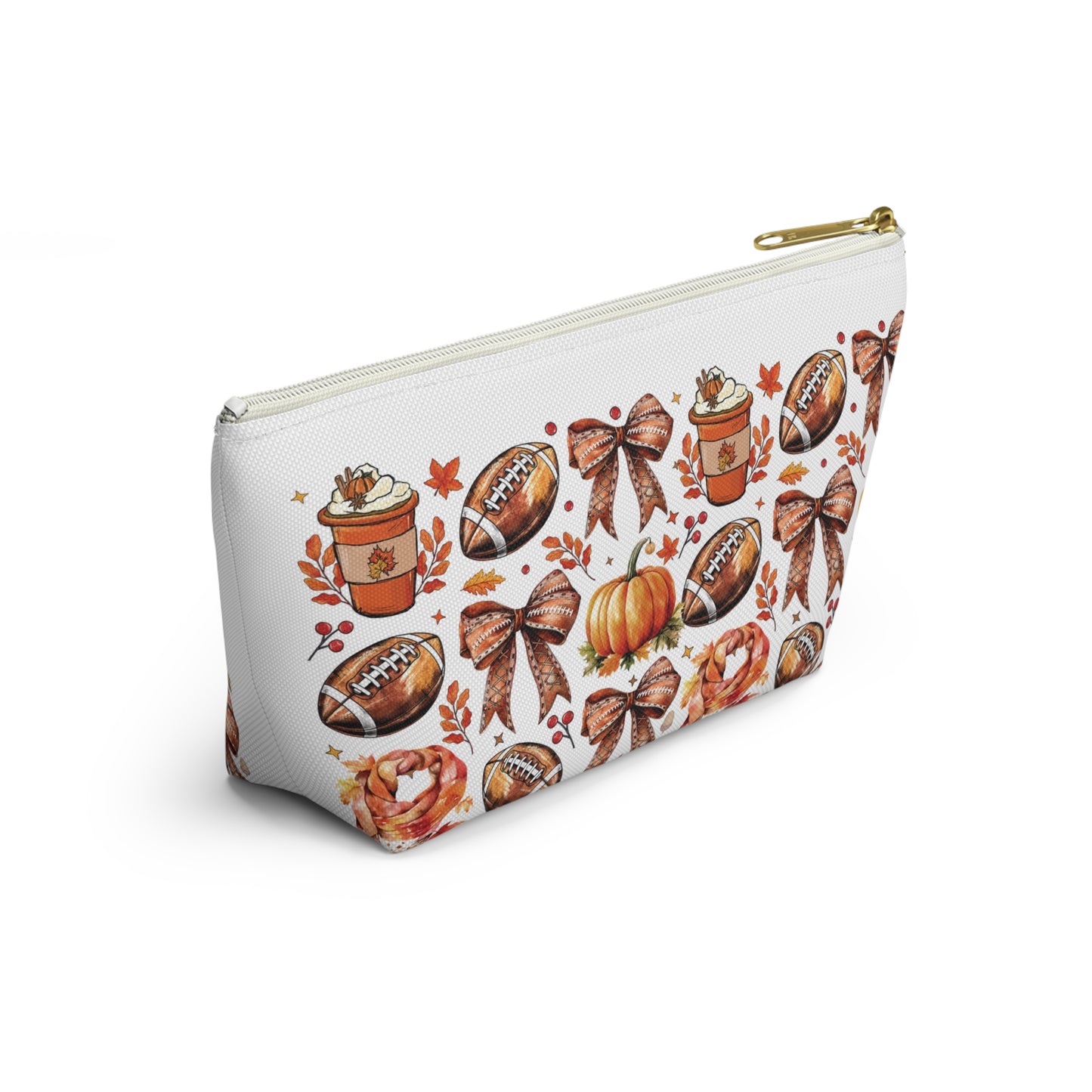 Football and bows, Accessory Pouch w T-bottoms