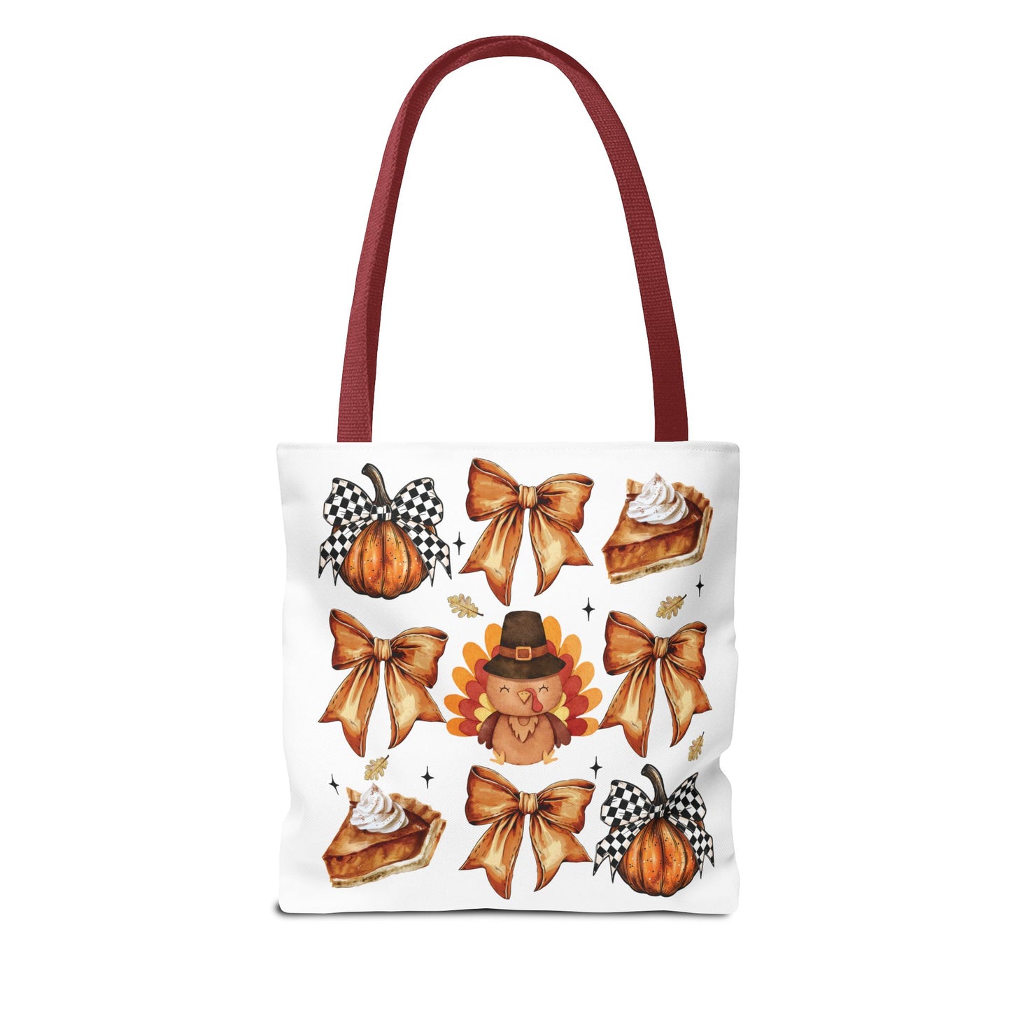 Thanksgiving and bows, Tote Bag (AOP)
