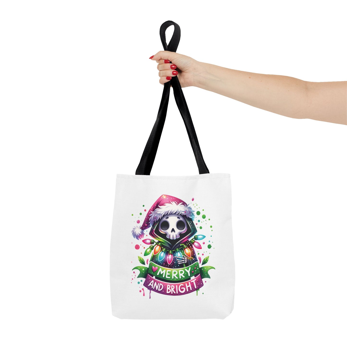 Merry and bright, Tote Bag (AOP)