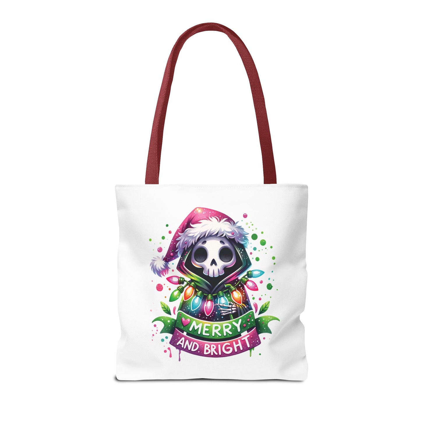 Merry and bright, Tote Bag (AOP)