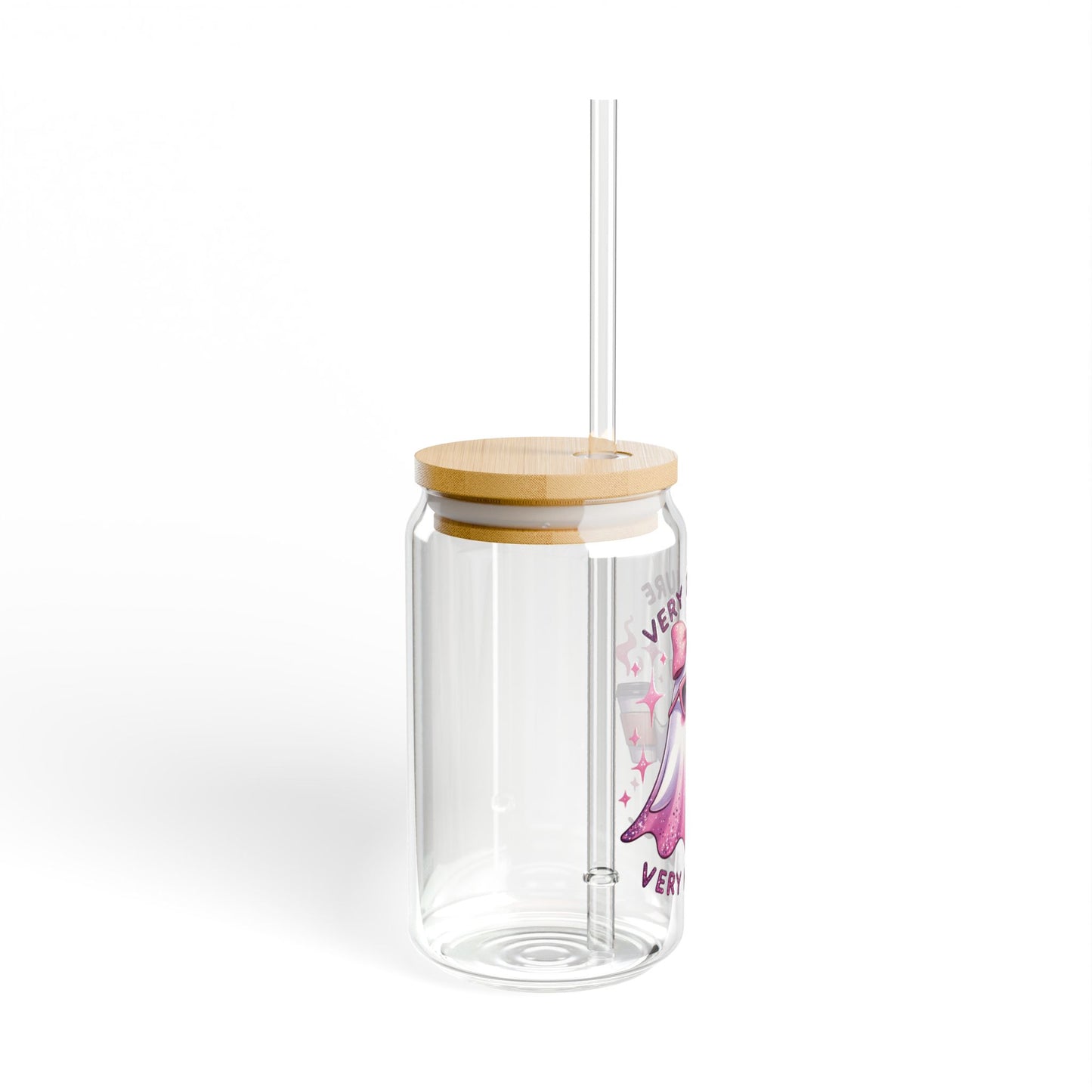 Very demure , Sipper Glass, 16oz