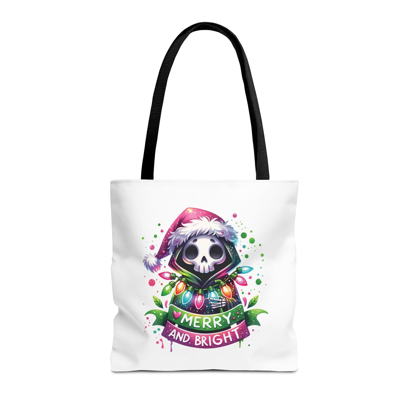 Merry and bright, Tote Bag (AOP)
