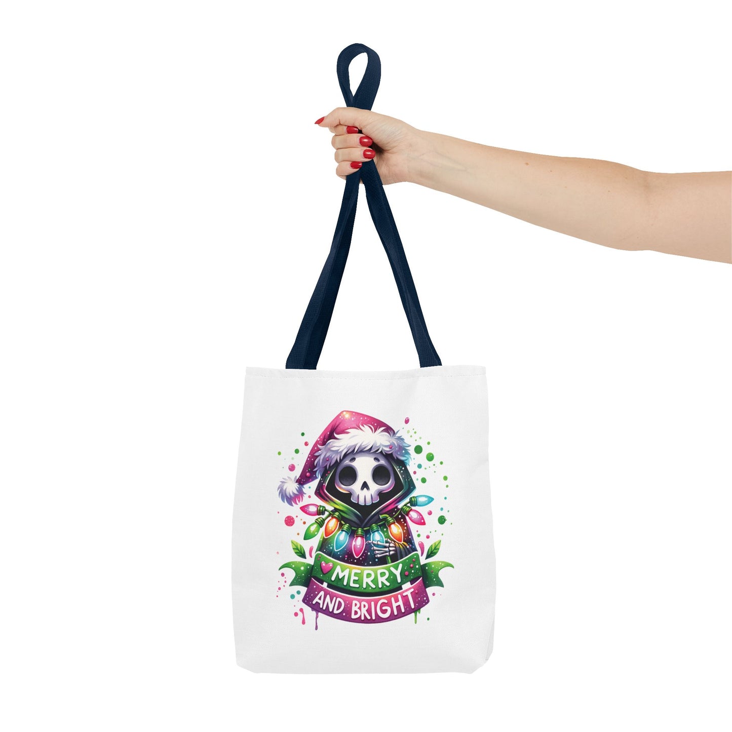 Merry and bright, Tote Bag (AOP)