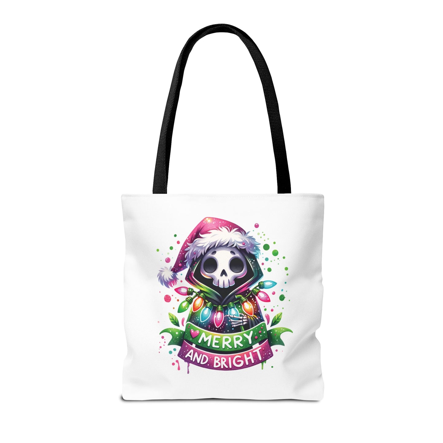 Merry and bright, Tote Bag (AOP)