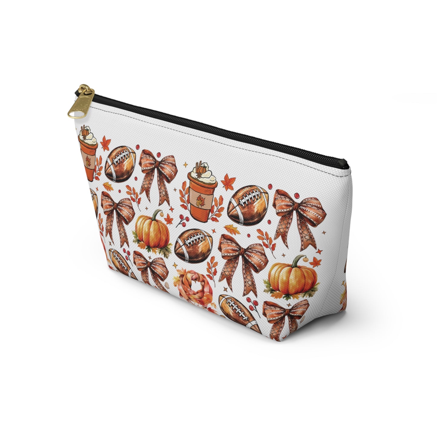 Football and bows, Accessory Pouch w T-bottoms