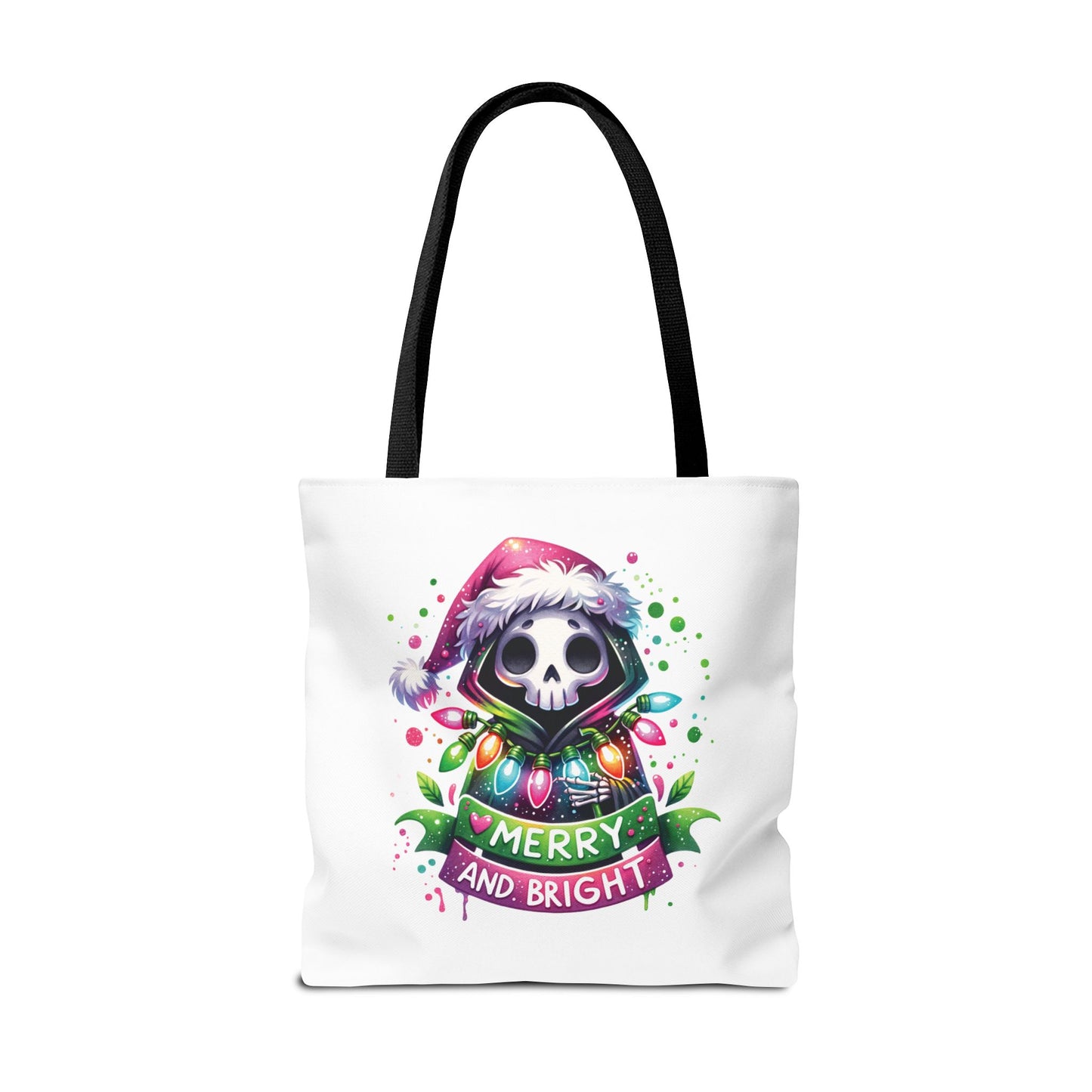 Merry and bright, Tote Bag (AOP)