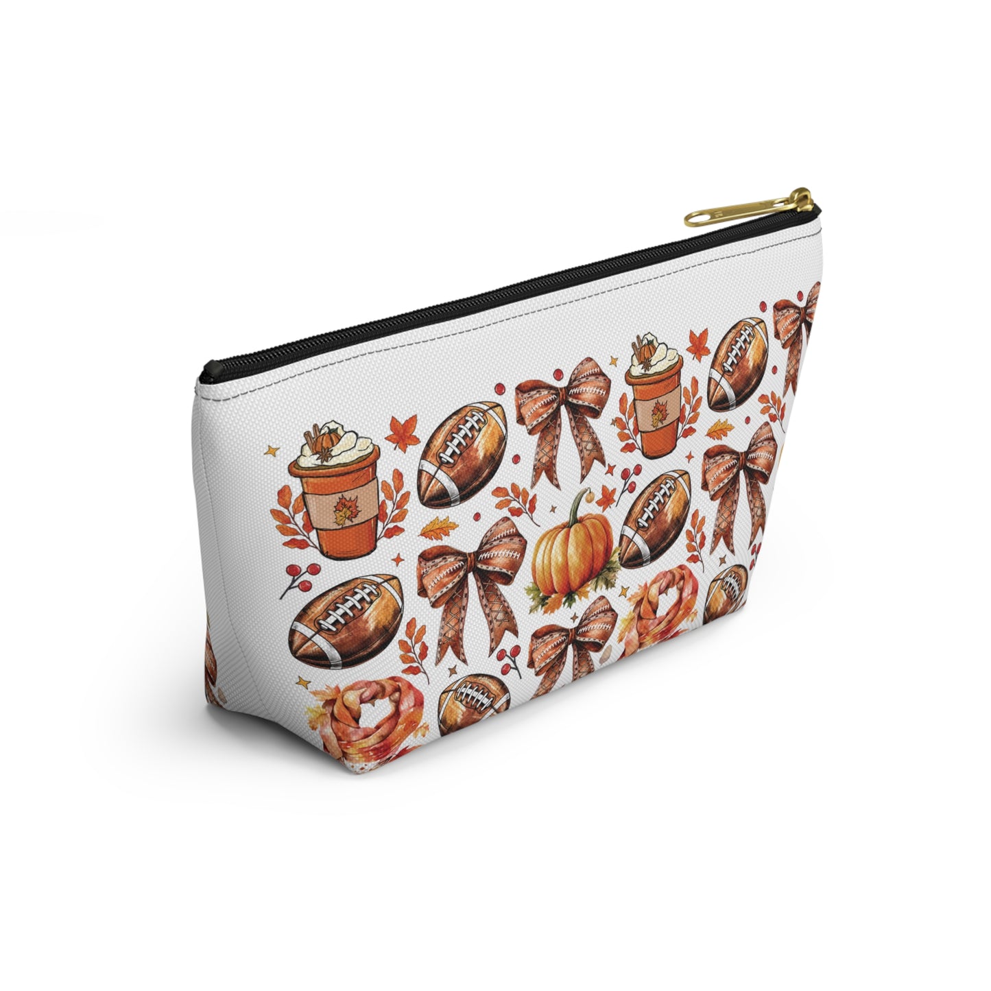 Football and bows, Accessory Pouch w T-bottoms