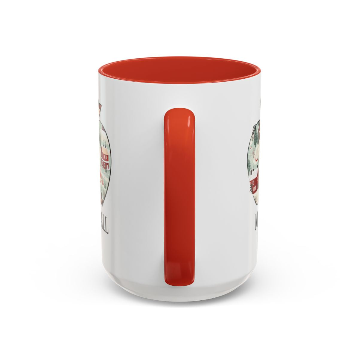 Personalized A-Z teacher’s gift, Accent Coffee Mug (11, 15oz)