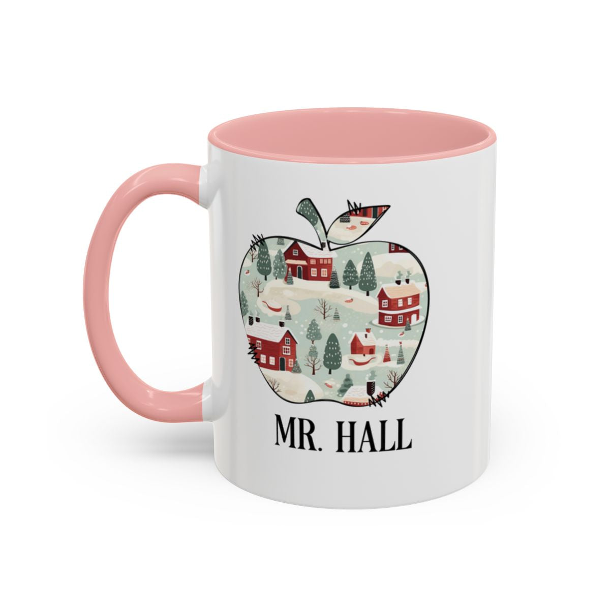 Personalized A-Z teacher’s gift, Accent Coffee Mug (11, 15oz)