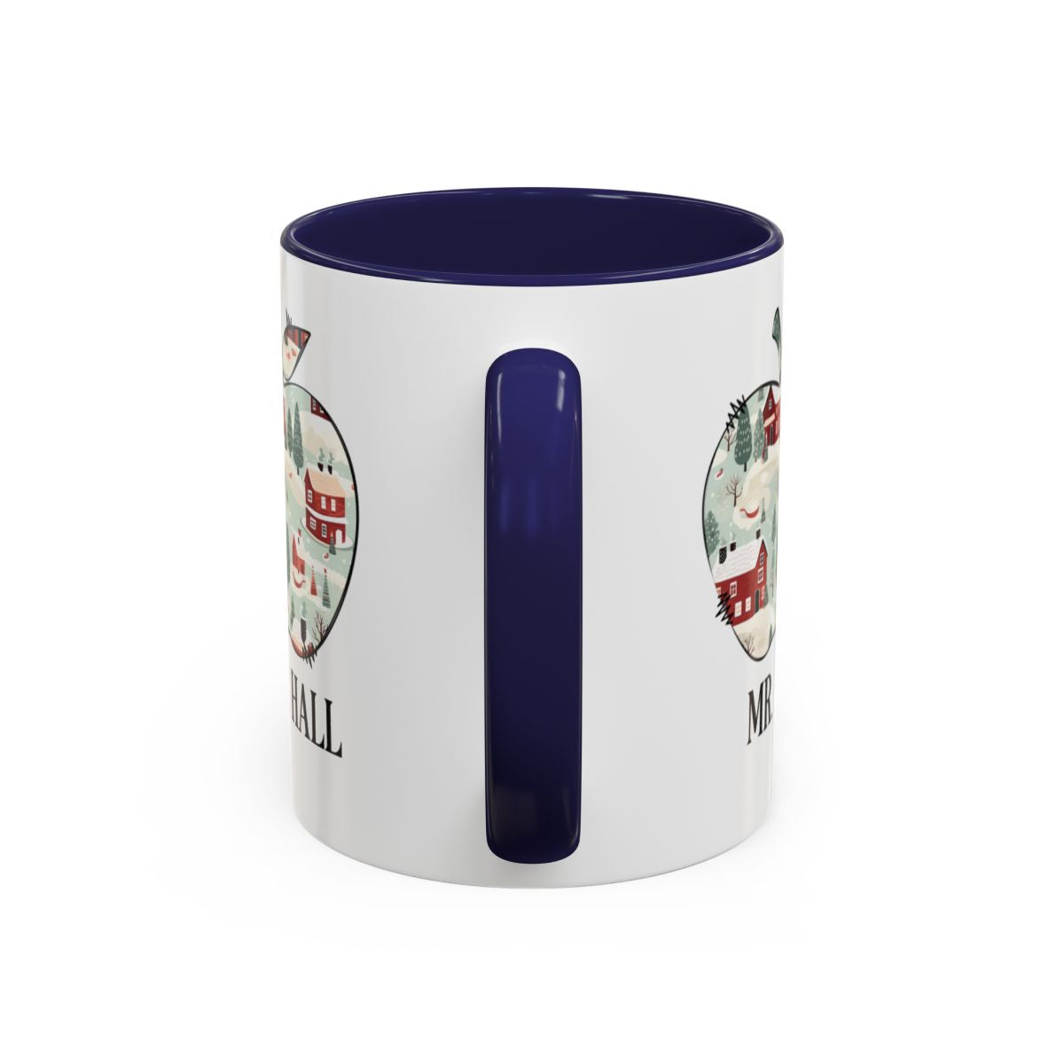 Personalized A-Z teacher’s gift, Accent Coffee Mug (11, 15oz)