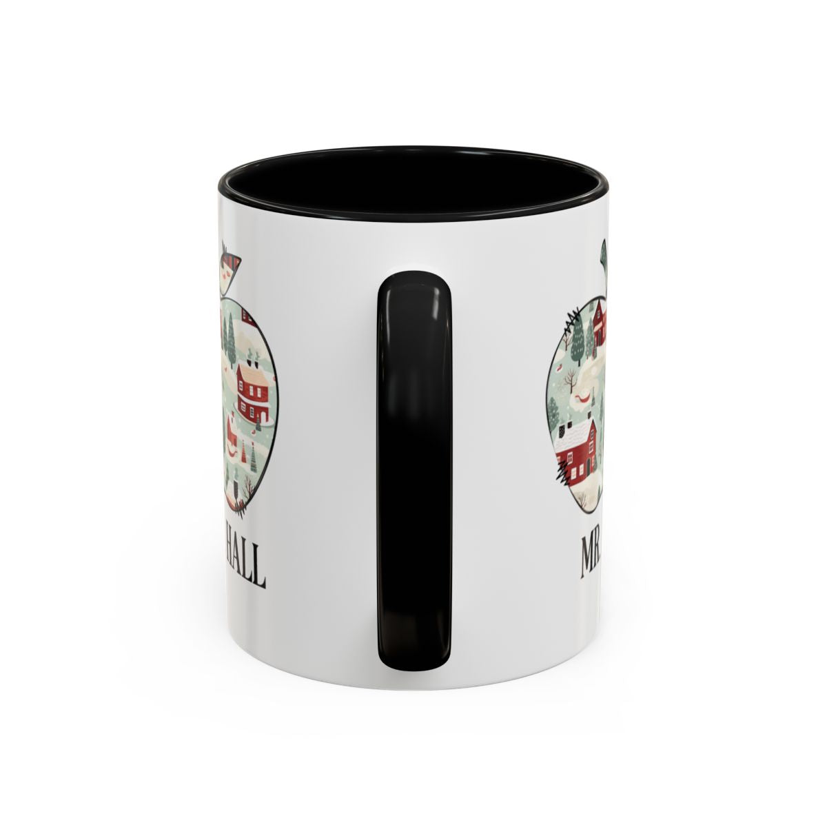 Personalized A-Z teacher’s gift, Accent Coffee Mug (11, 15oz)