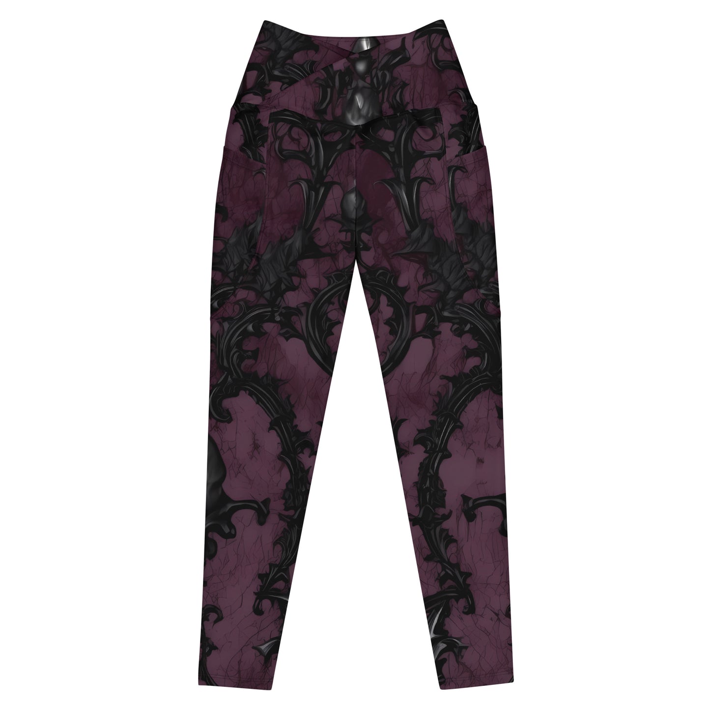 Damascus Crossover leggings with pockets