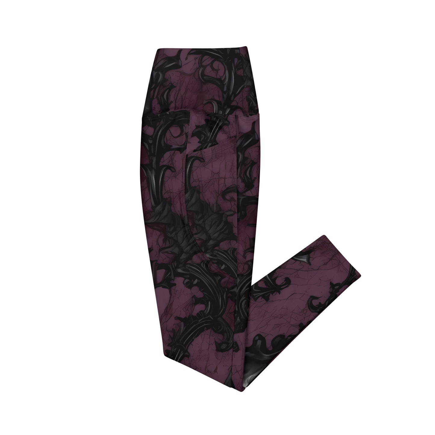 Damascus Crossover leggings with pockets