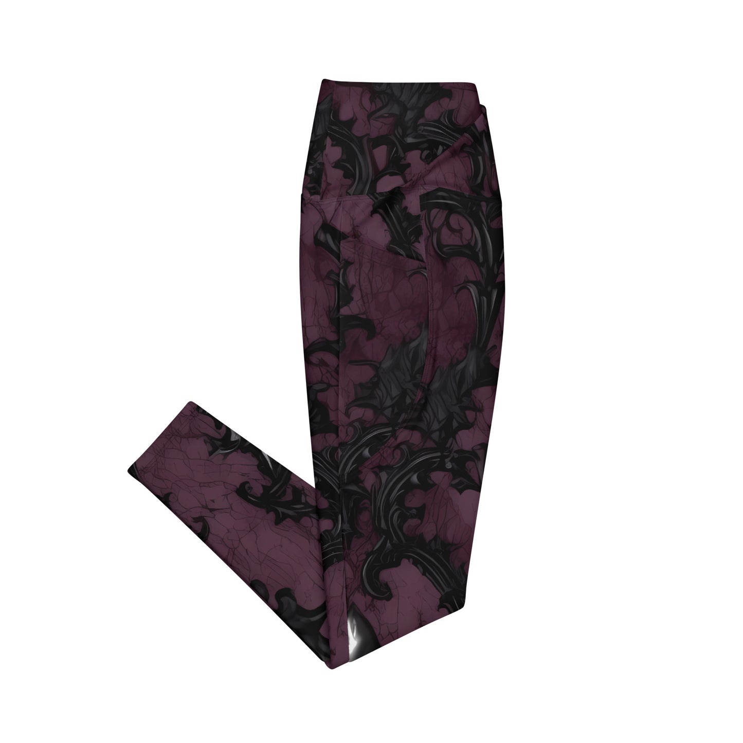 Damascus Crossover leggings with pockets