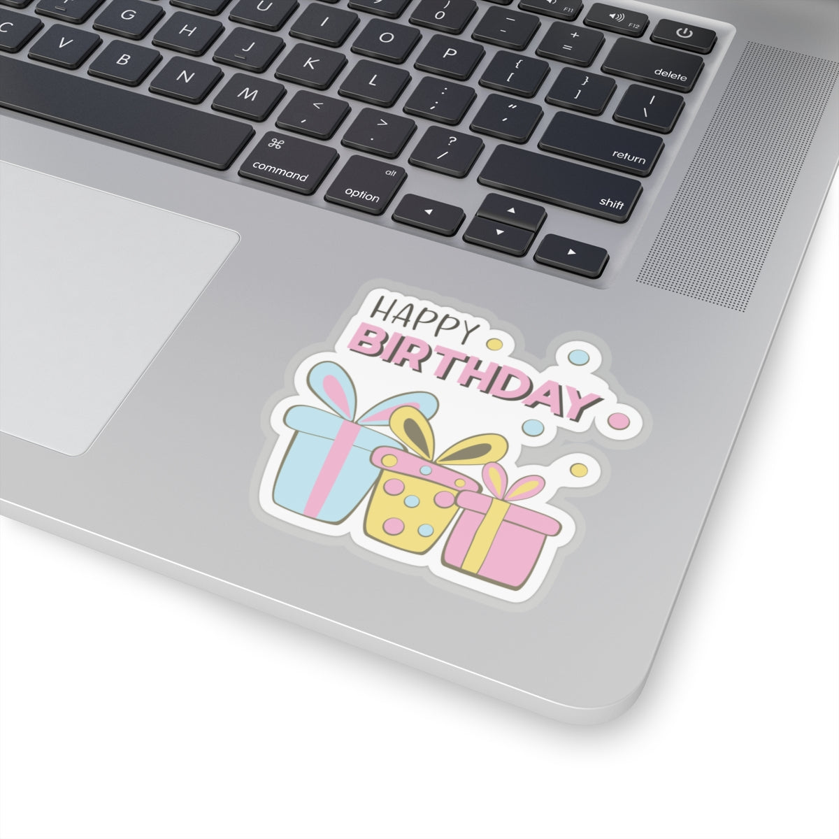 Happy birthday, Kiss-Cut Stickers