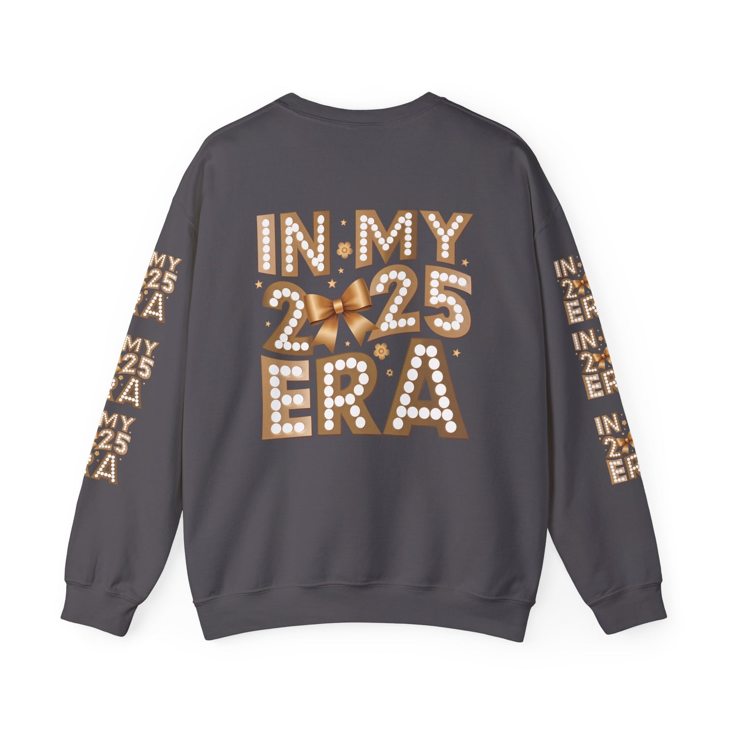 In 2025 era, Unisex Heavy Blend™ Crewneck Sweatshirt (sleeve design)