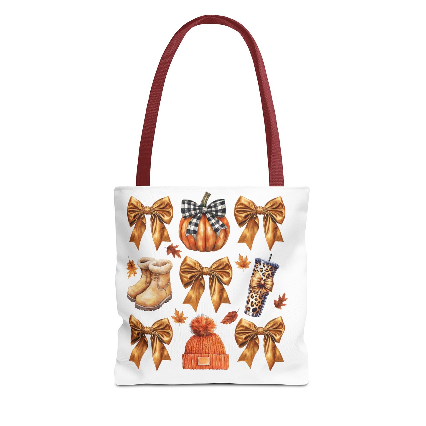 Fall and bows, Tote Bag (AOP)