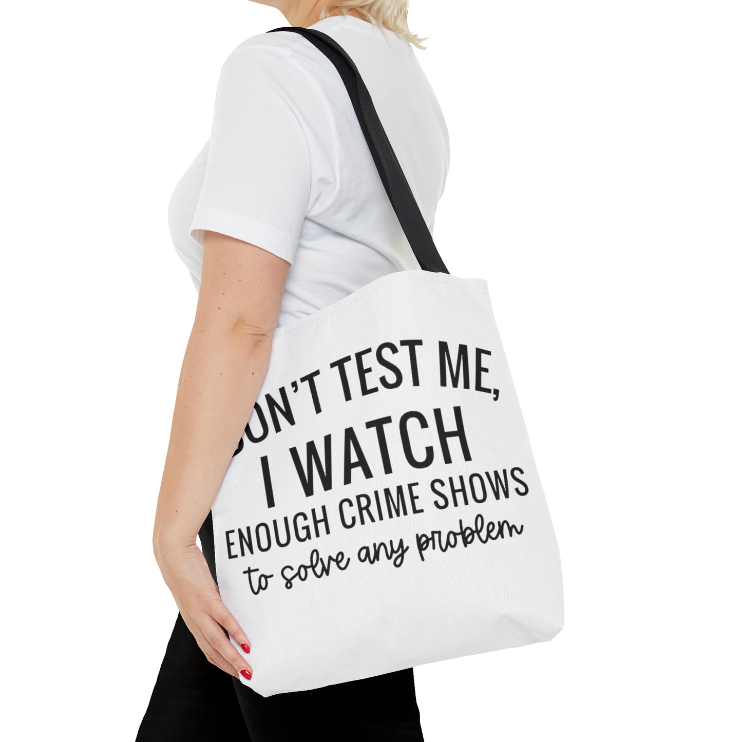 True crime watchers, Tote Bag (AOP)