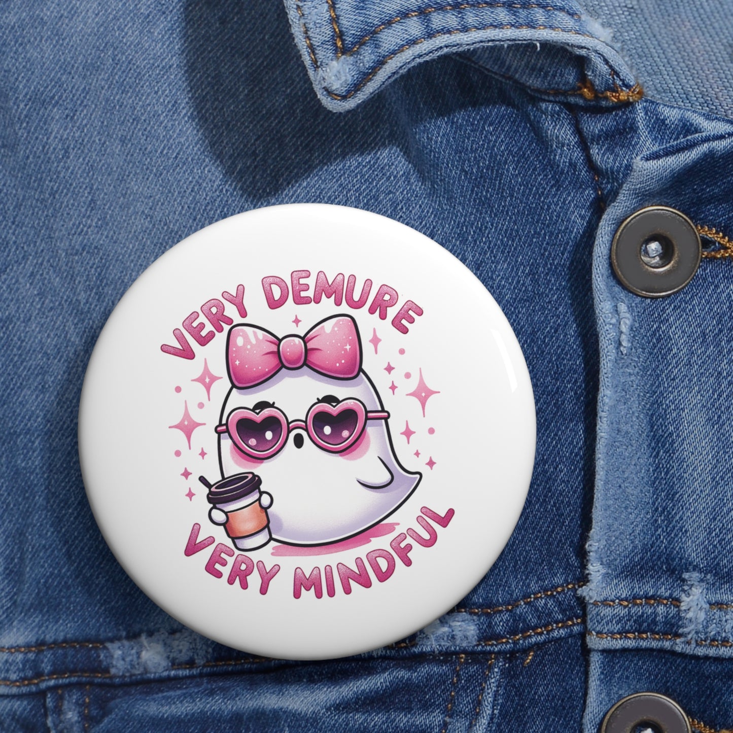 Very demure, Pin Buttons