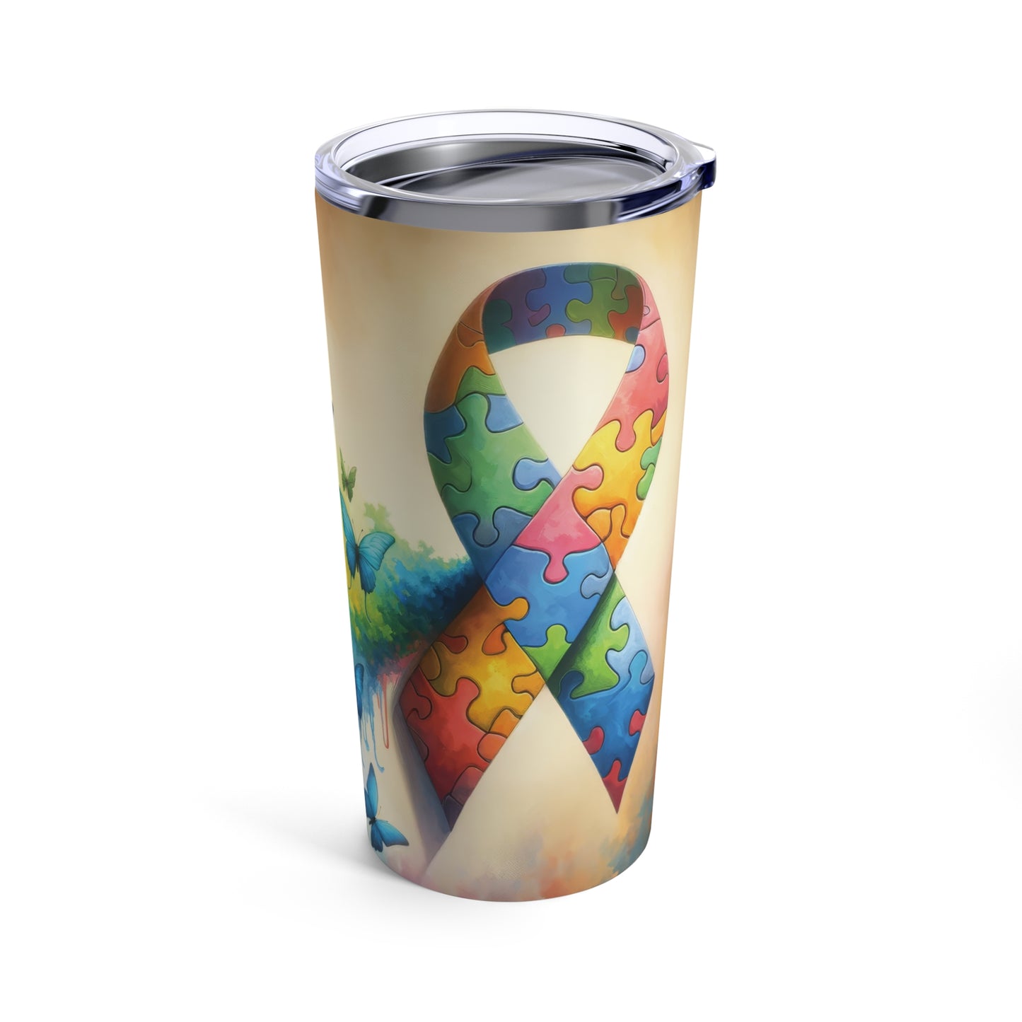 Autism awareness, Tumbler 20oz