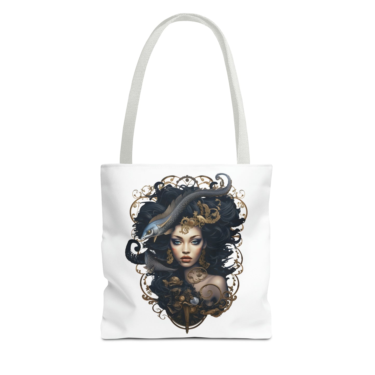 Pisces, Tote Bag (AOP)