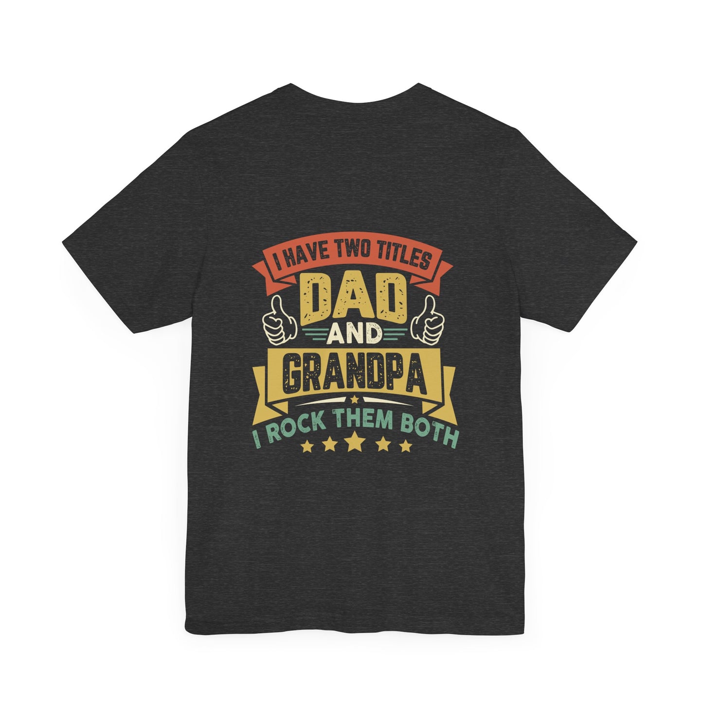 Papa, Unisex Jersey Short Sleeve Tee (no arm design)