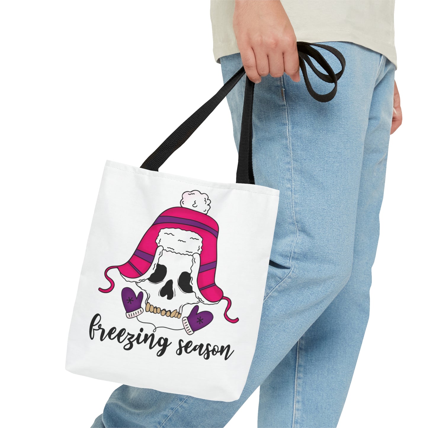 Freezing season  Tote Bag.