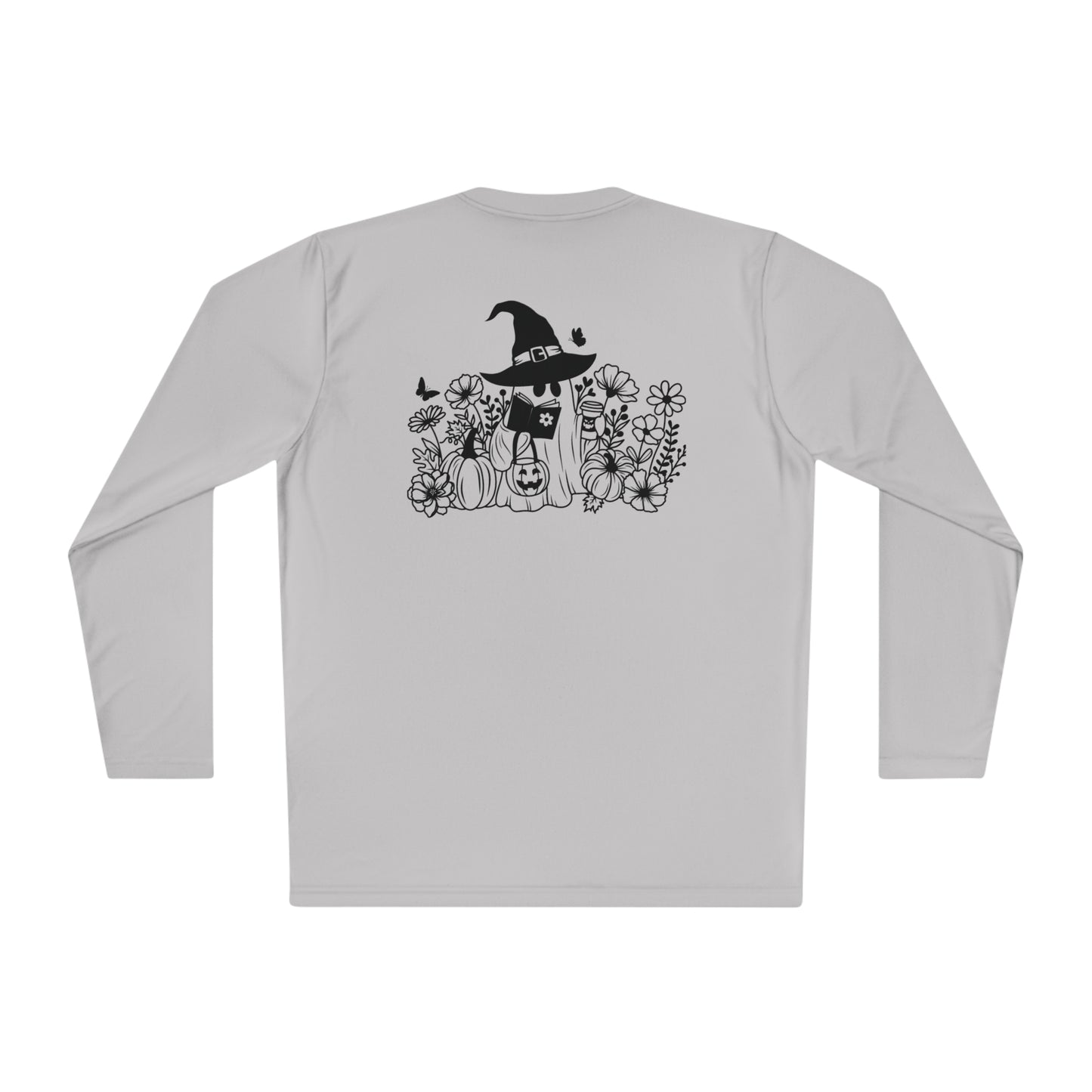 Cozy boo reading,  Unisex Lightweight Long Sleeve Tee