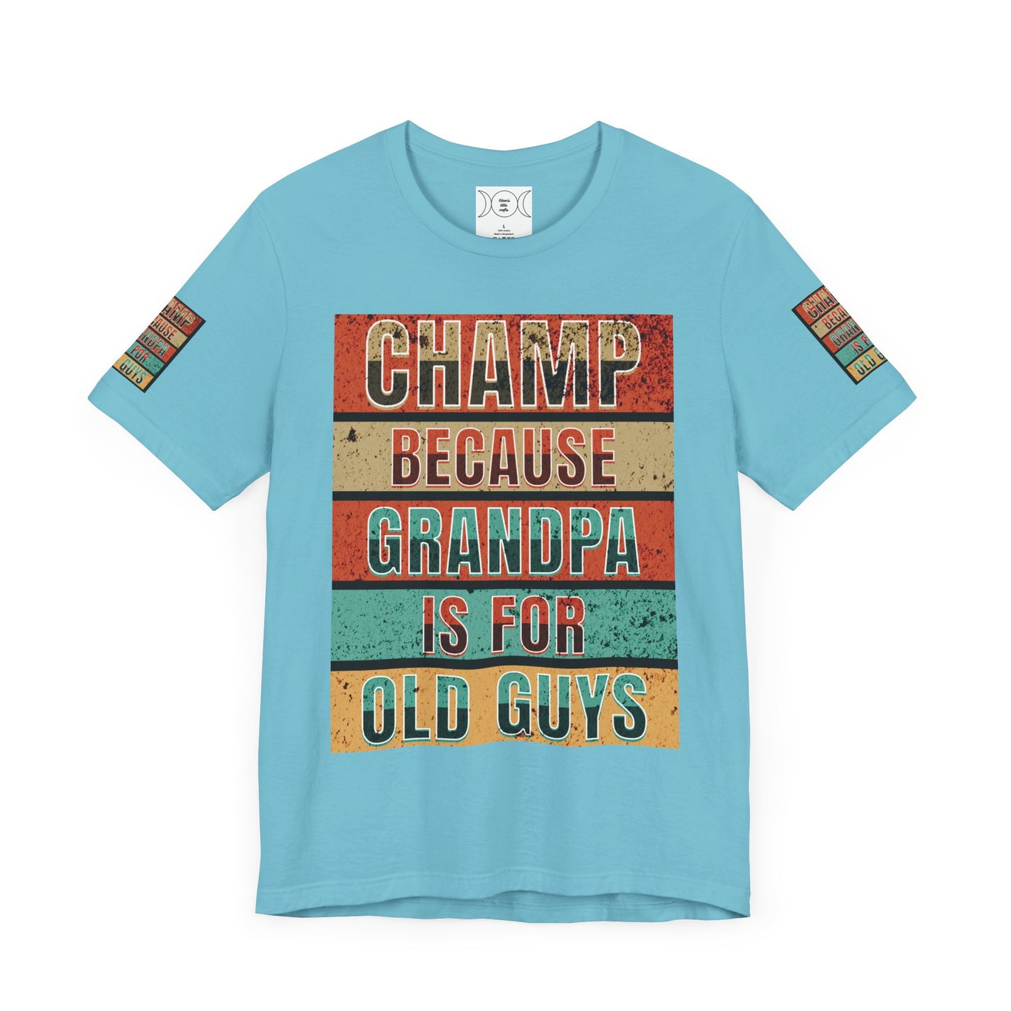 Champ, Unisex Jersey Short Sleeve Tee (Sleeve design)