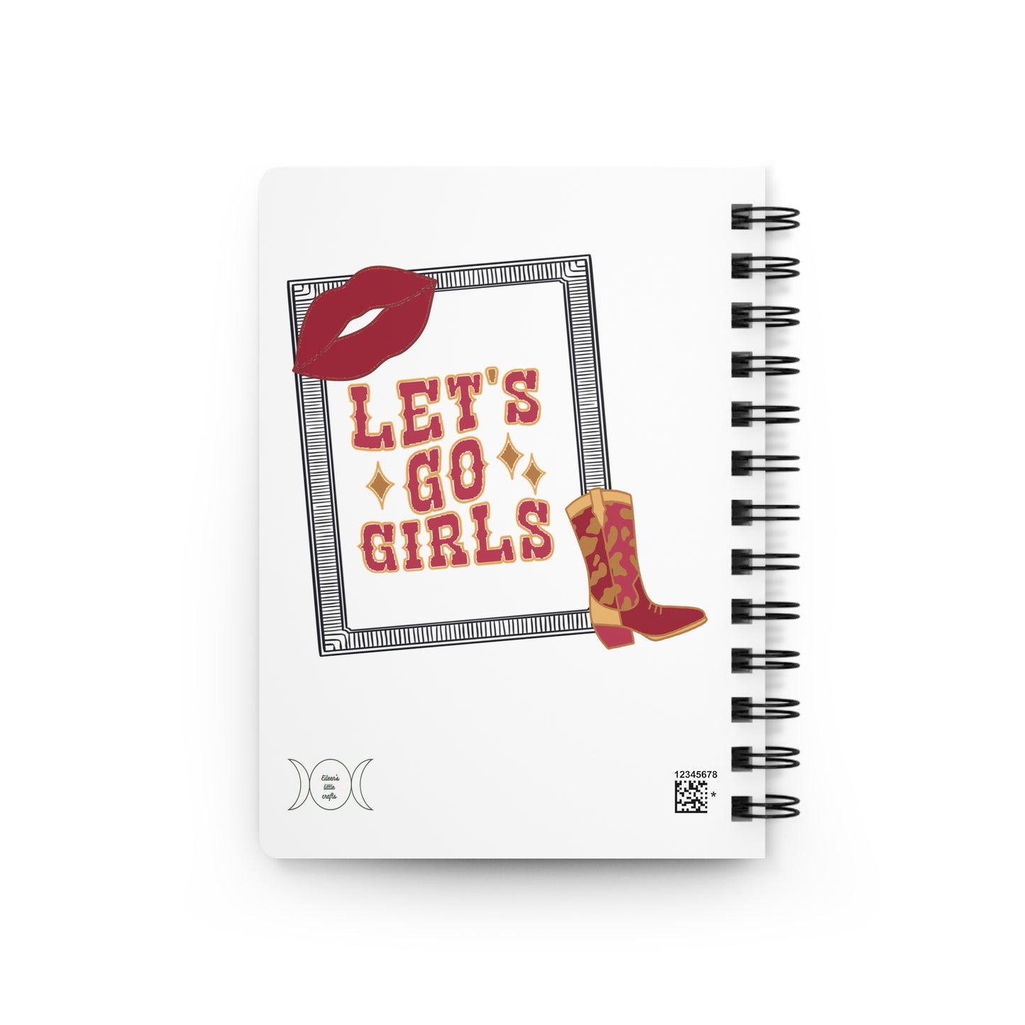 Let’s go girls, Spiral Bound Journal