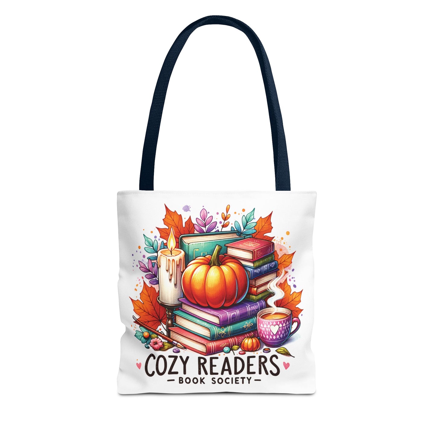 Cozy reader book society Tote Bag (AOP)