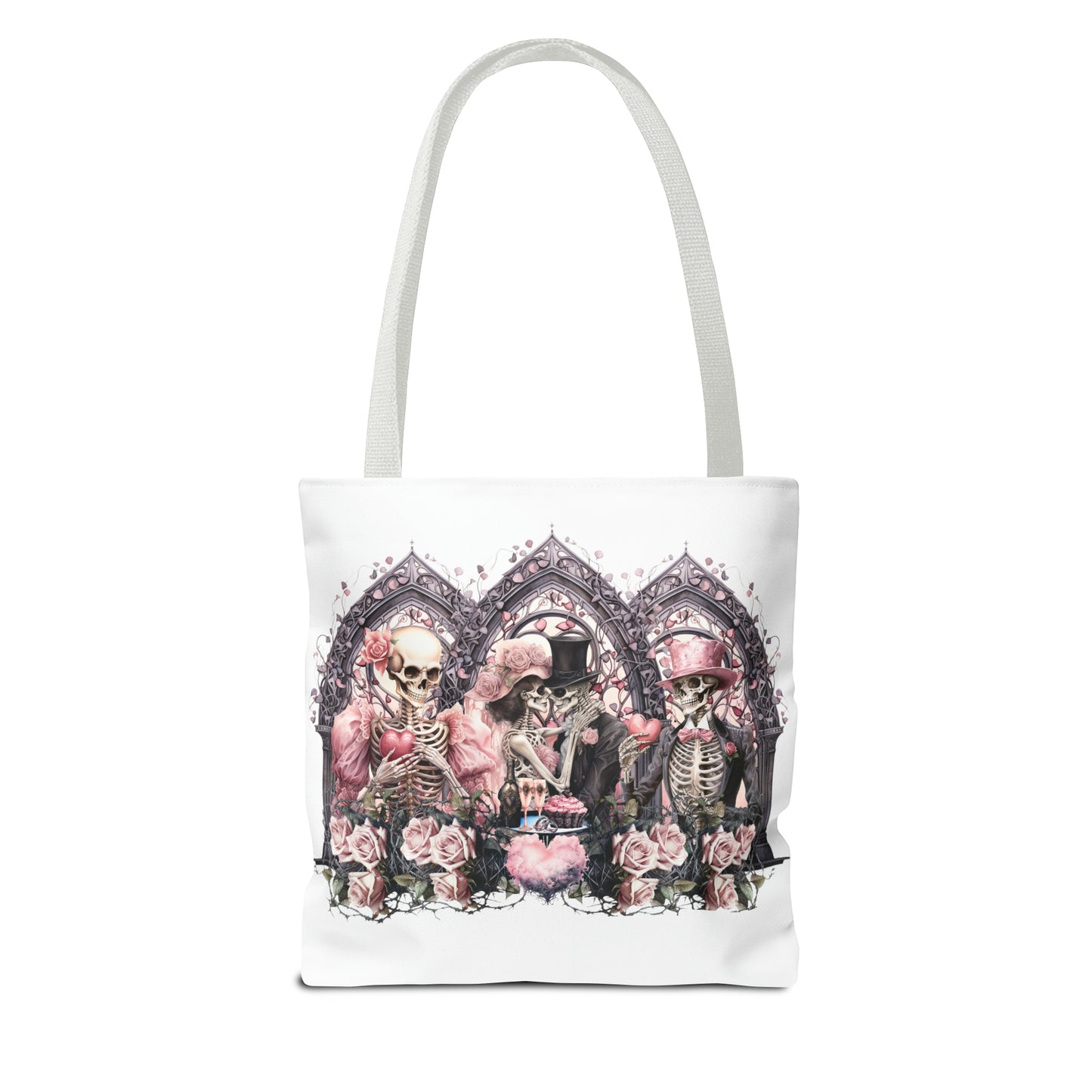 Even in death… we never part, Tote Bag (AOP)