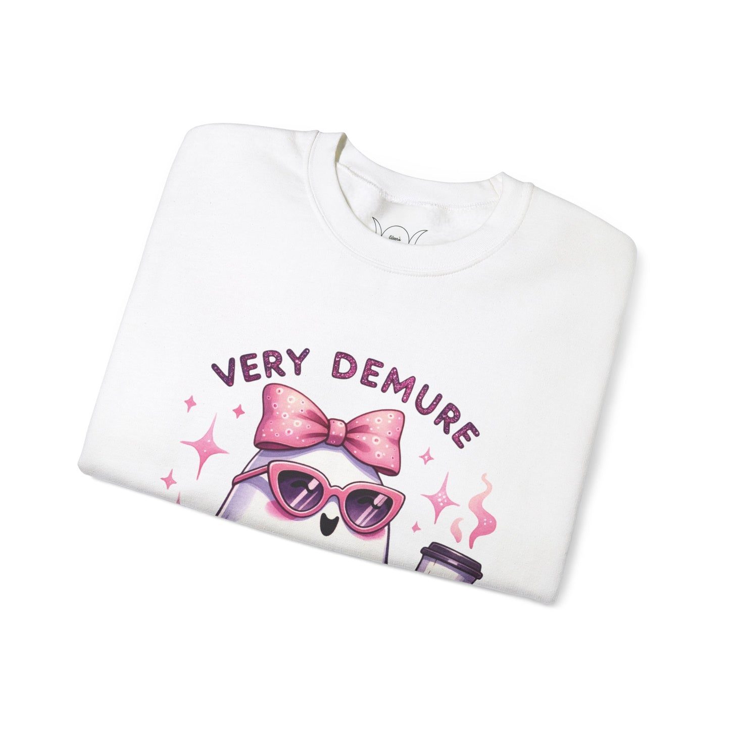 Very demure , ™ Crewneck Sweatshirt (Sleeve design )