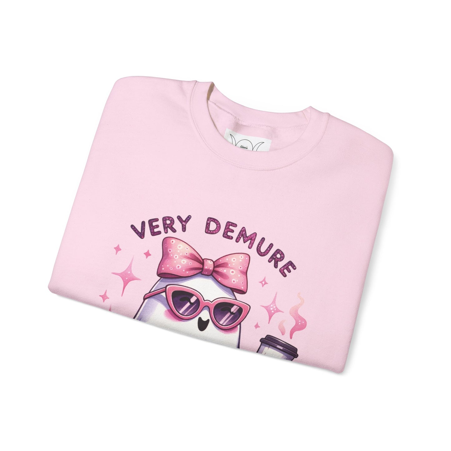 Very demure , ™ Crewneck Sweatshirt ( no sleeve design )