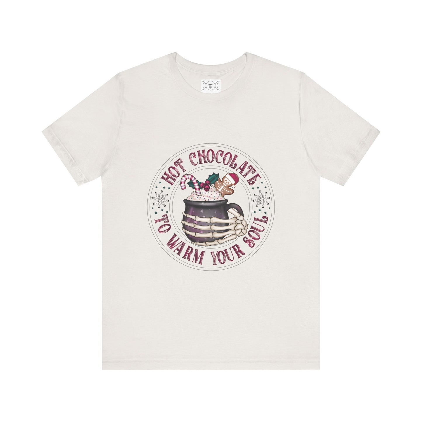 Hot chocolate , Unisex Jersey Short Sleeve Tee ( no sleeve design)