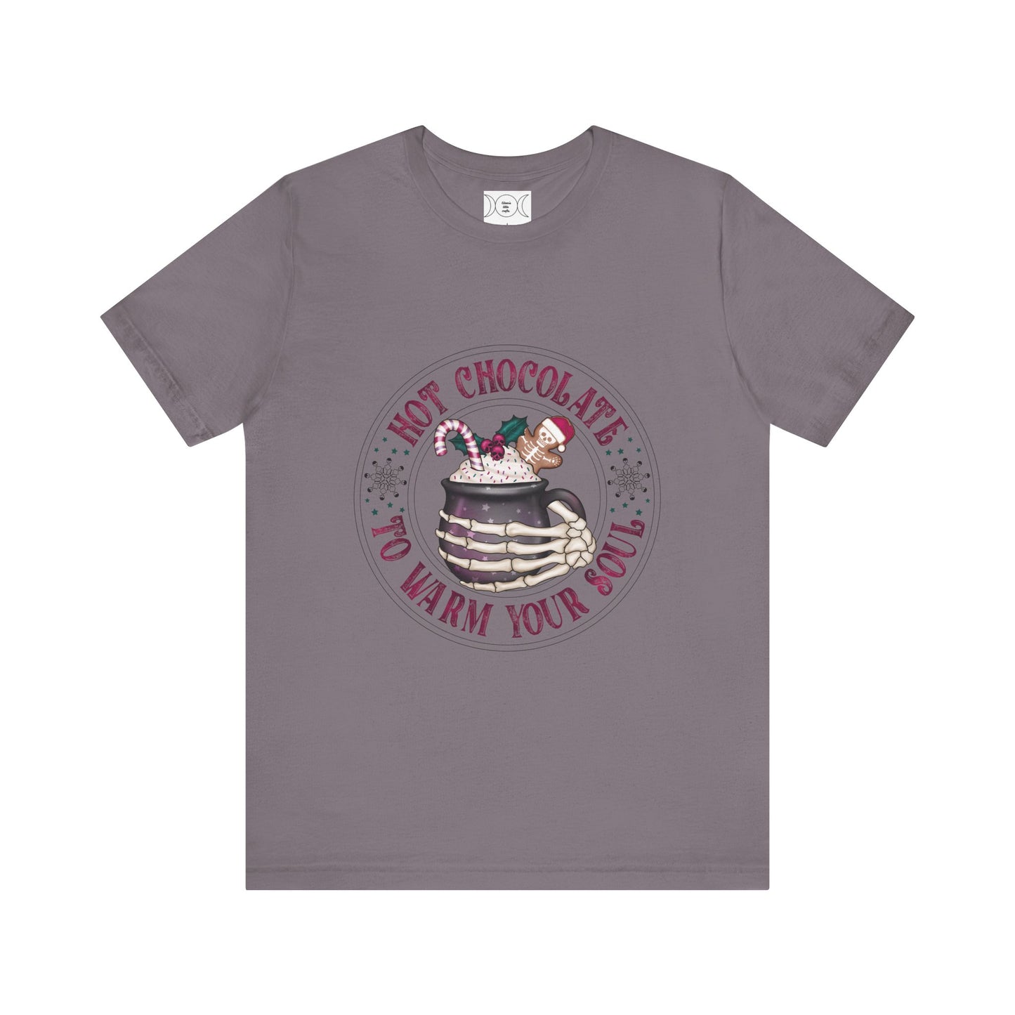 Hot chocolate , Unisex Jersey Short Sleeve Tee ( no sleeve design)